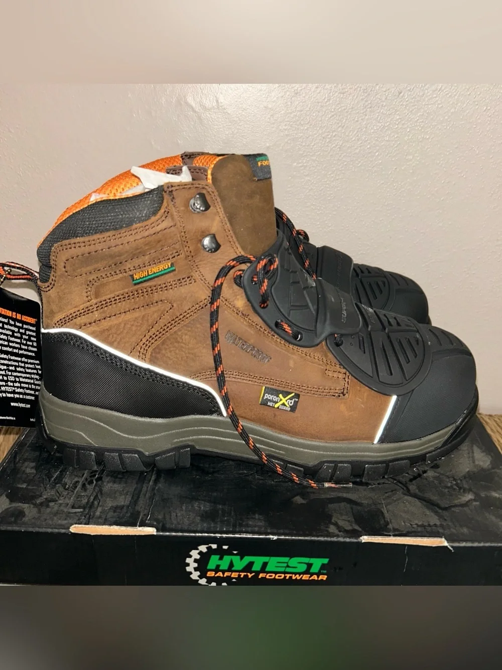 Hytest Brown Work metro Boots metro composite waterproof Safety Boot